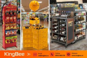 áp dụng merchandising trong siêu thị mini