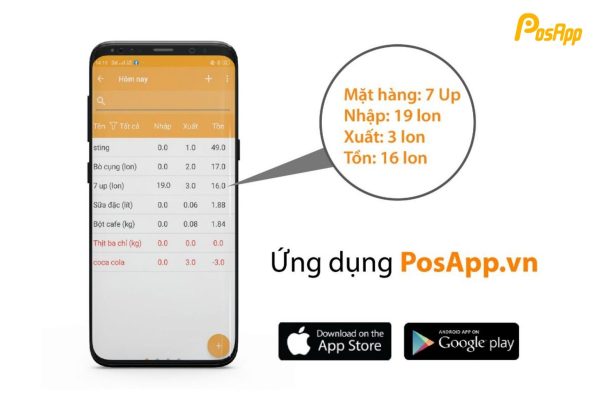 app quản lý kho hàng tạp hóa - Hình 2