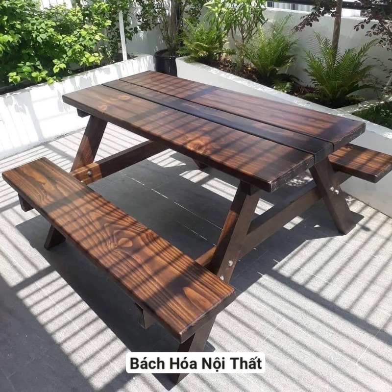 bàn gỗ thông - Hình 3