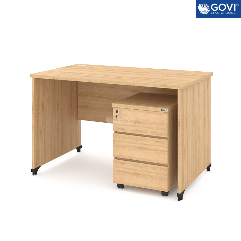 bàn làm việc gỗ công nghiệp - Hình 5