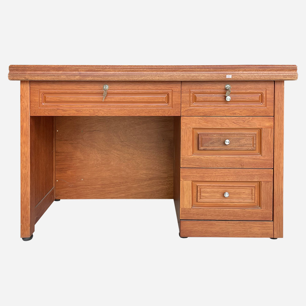 bàn làm việc gỗ tự nhiên - Hình 4