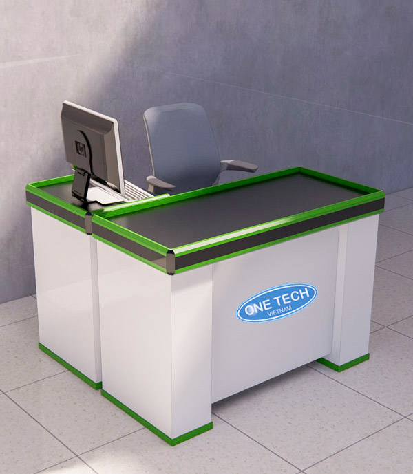 bàn thu ngân siêu thị mini - Hình 3