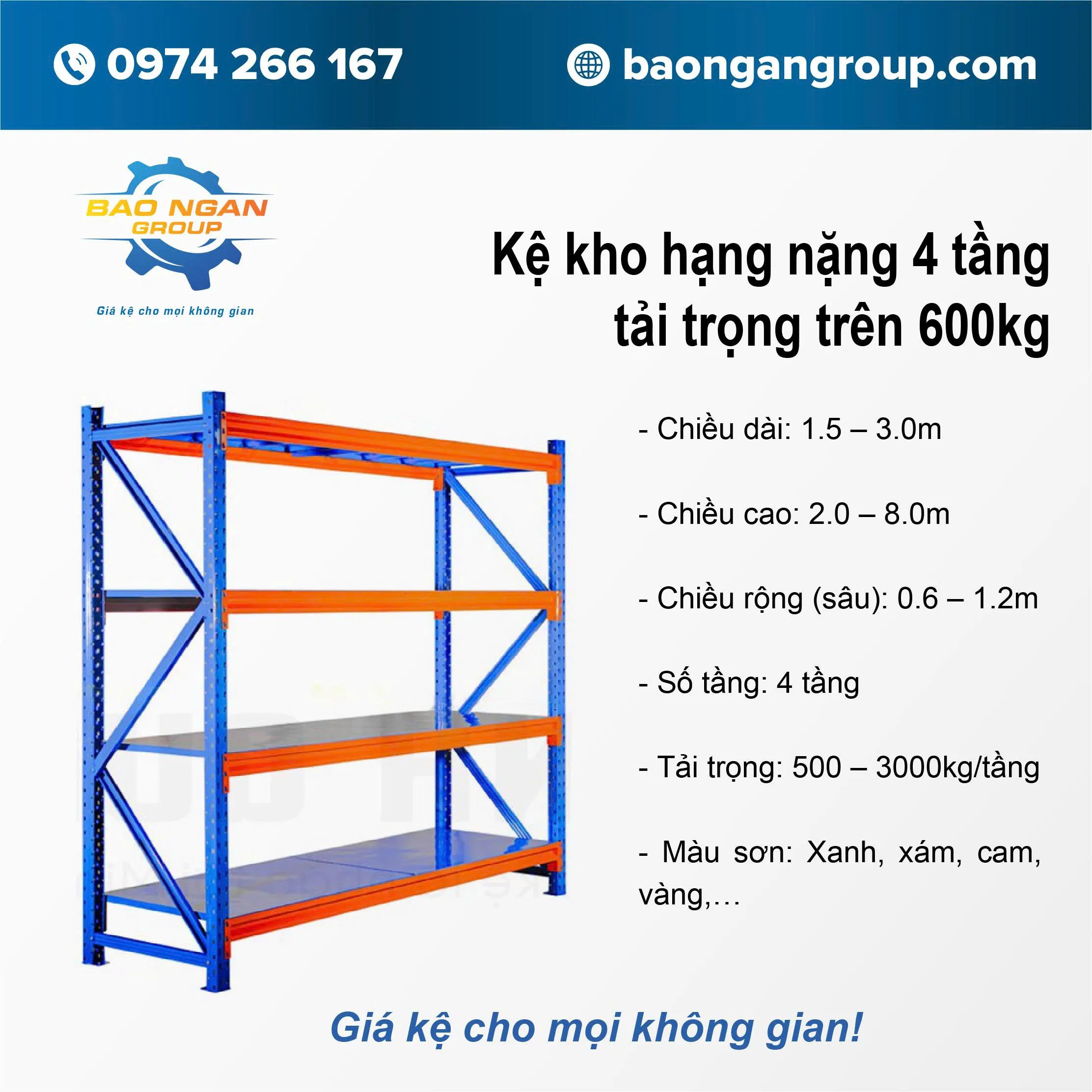 báo giá kệ hạng nặng - Hình 2