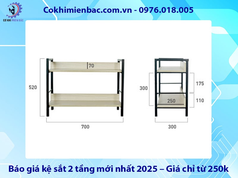 báo giá kệ sắt mới nhất - Hình 2