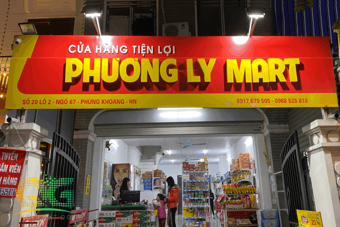 biển hiệu cửa hàng tạp hóa - Hình 4