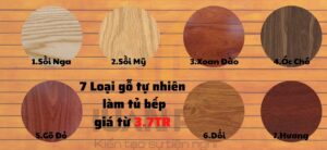 các loại gỗ tự nhiên