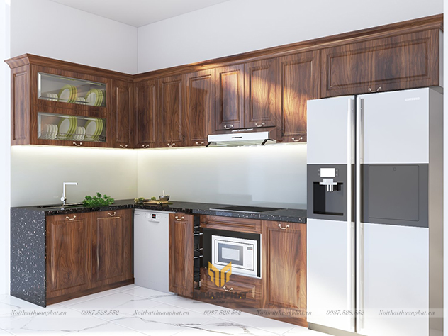 cách kết hợp kệ sắt với tủ lạnh - Hình 4