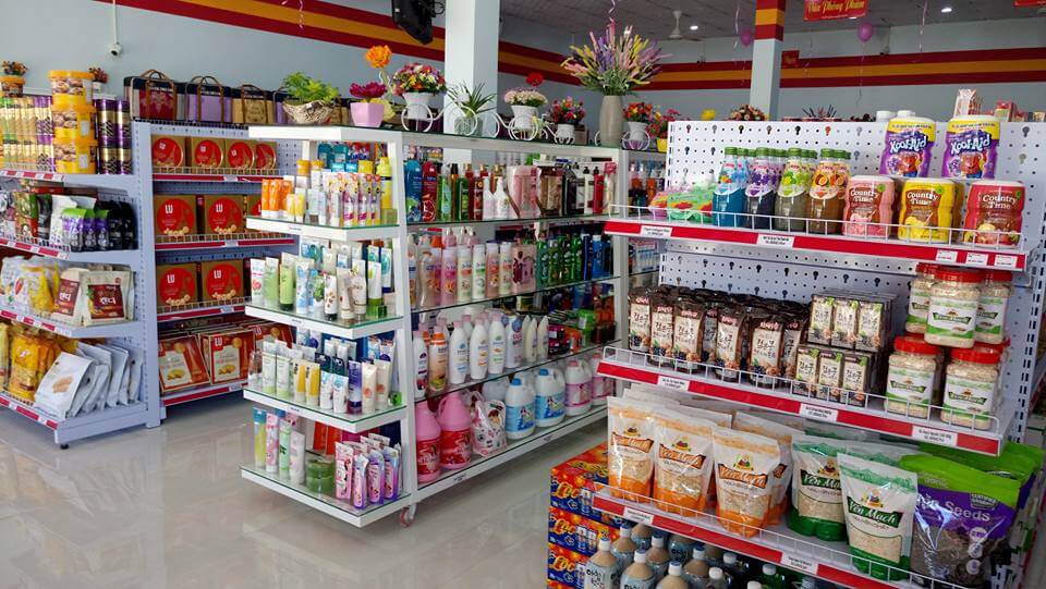 cách sắp xếp hàng hóa trên kệ siêu thị - Hình 2
