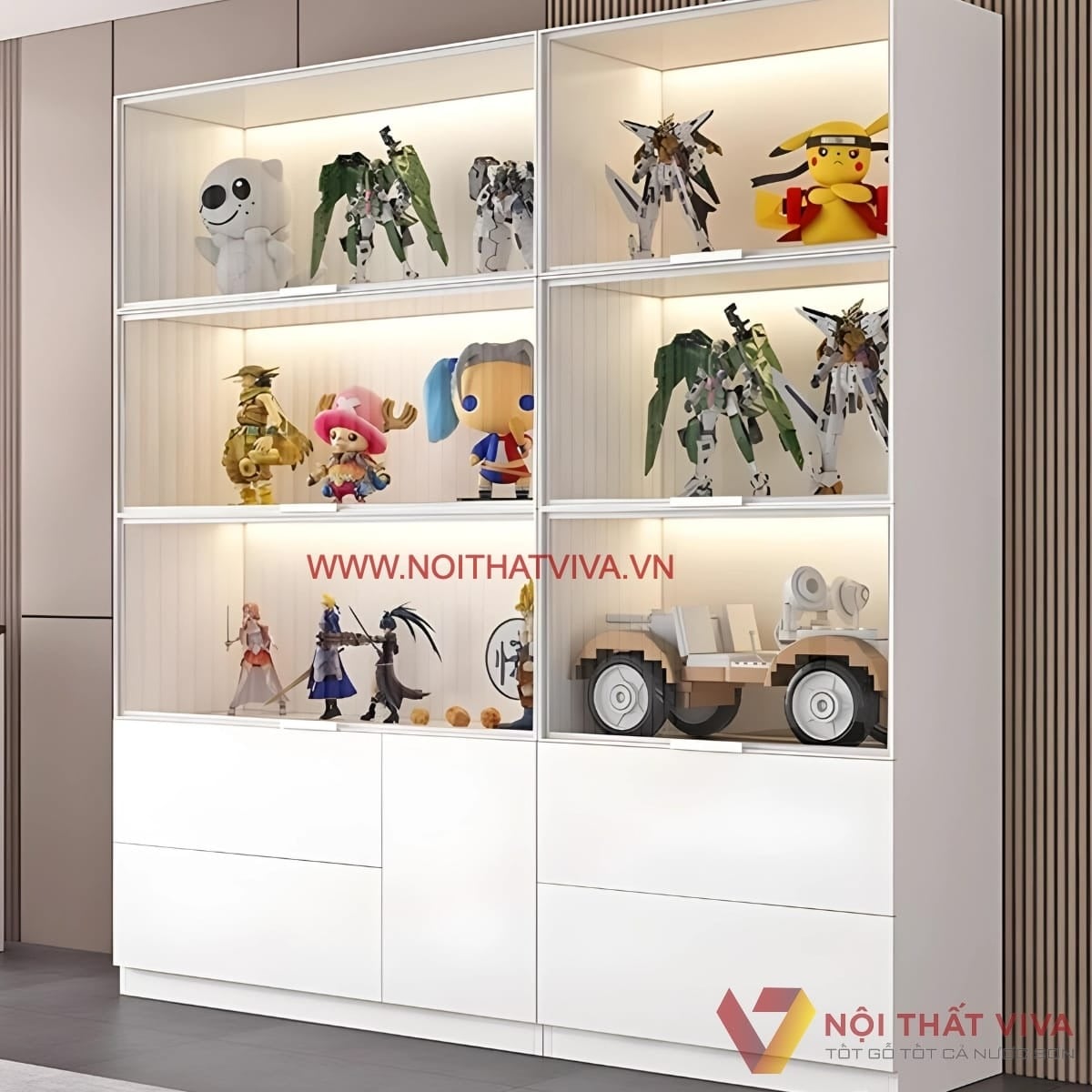 cách tạo điểm nhấn trưng bày - Hình 5