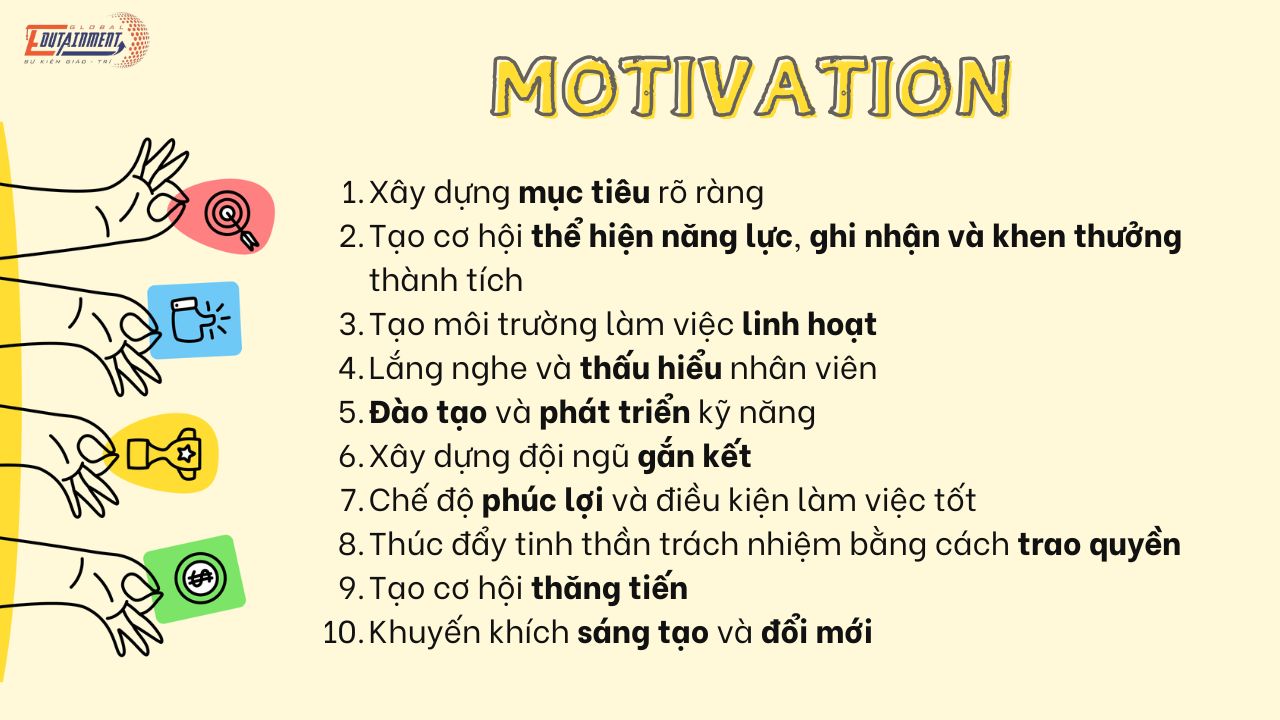 cách tạo động lực cho nhân viên - Hình 1