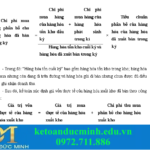 cách tính giá vốn hàng bán