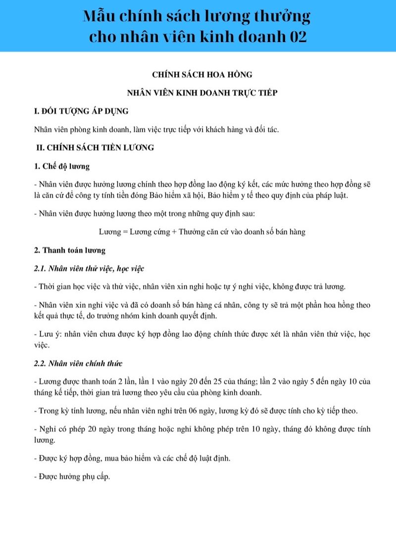 cách tính lương thưởng cho nhân viên cửa hàng - Hình 3
