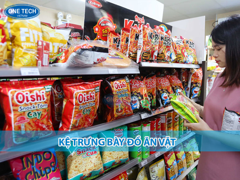 cách trưng bày đồ ăn vặt - Hình 3