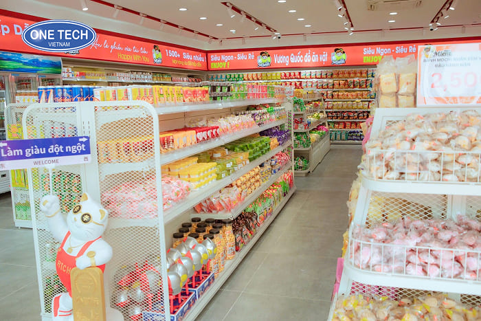 cách trưng bày đồ ăn vặt - Hình 4