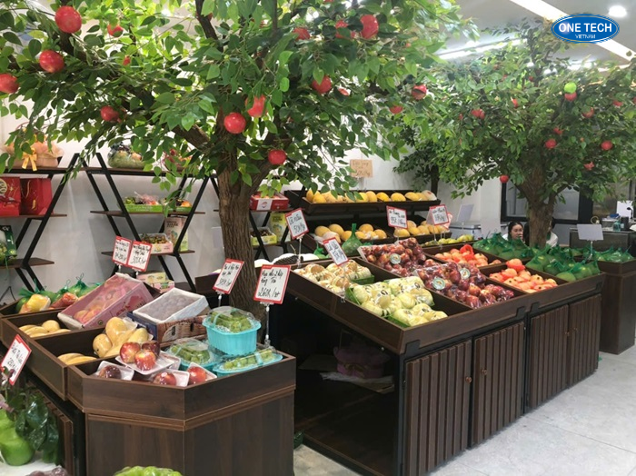 cách trưng bày rau củ quả - Hình 2