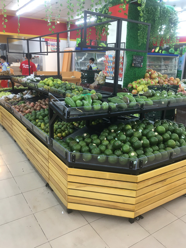 cách trưng bày rau củ quả - Hình 3