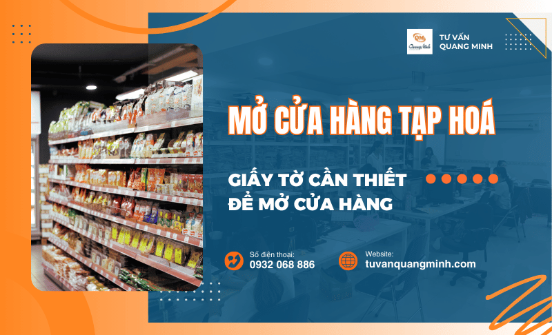 cách vay vốn mở cửa hàng tạp hóa
