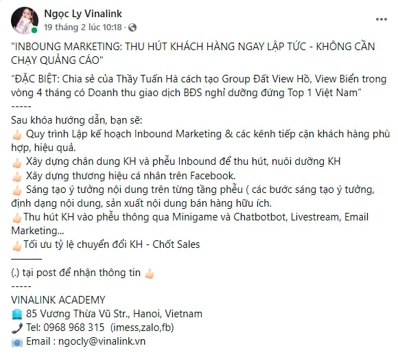 cách viết bài đăng facebook thu hút - Hình 3