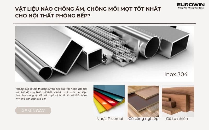 chất liệu nội thất chống ẩm