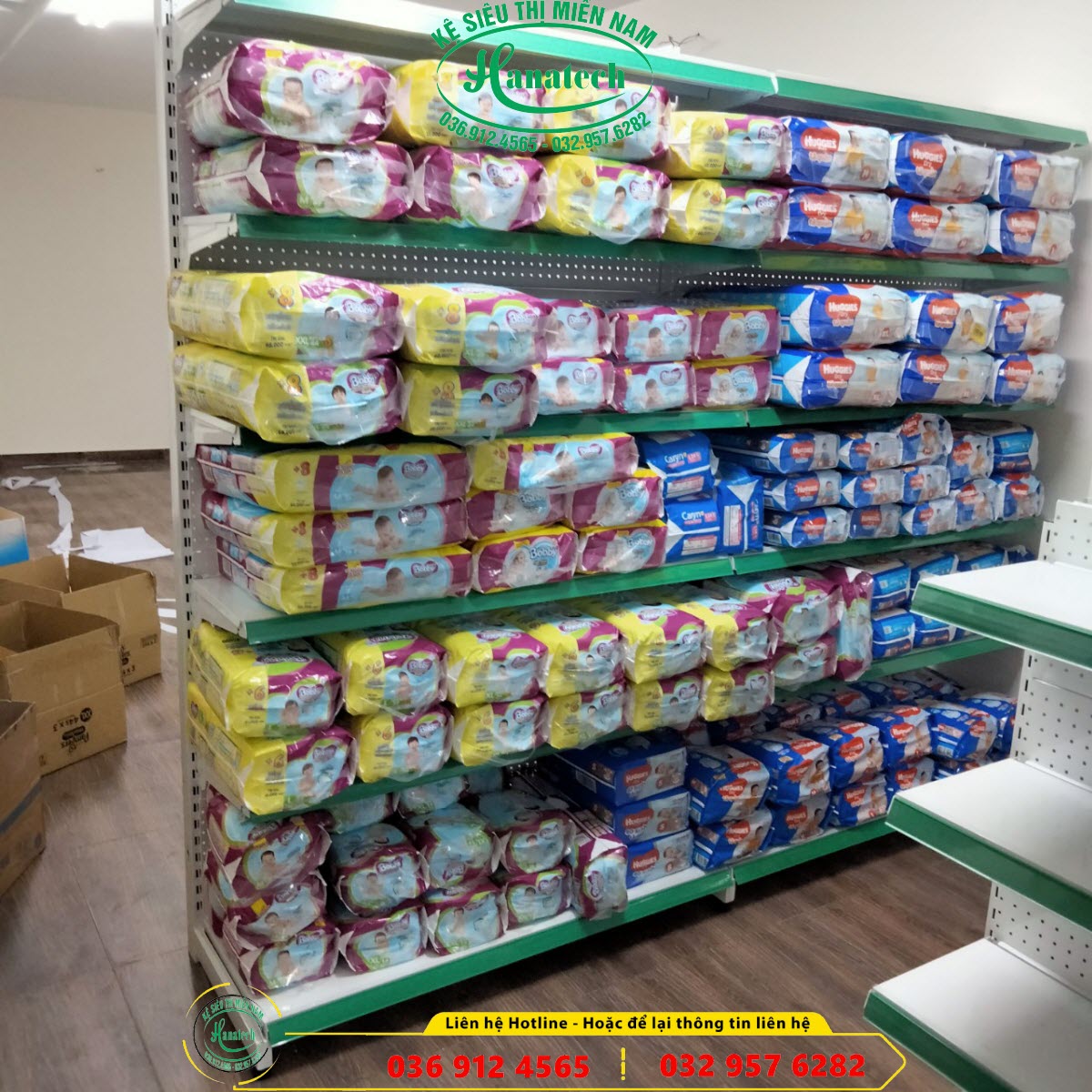 chi phí lắp đặt kệ cho siêu thị mini - Hình 3