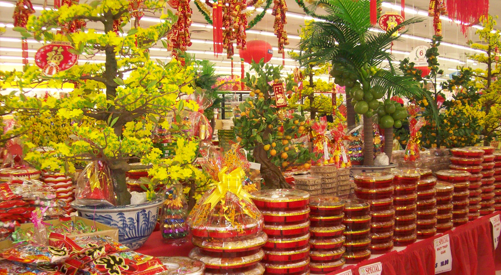 chuẩn bị hàng Tết cho tạp hóa - Hình 1