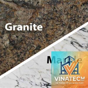đá granite và marble