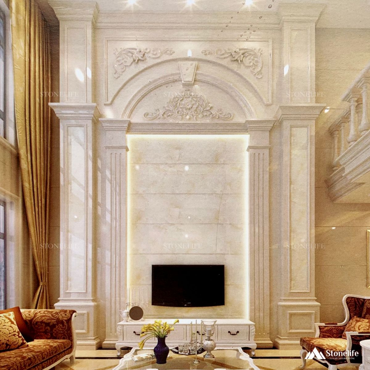 đá marble nội thất - Hình 4