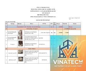 dự toán nội thất là gì
