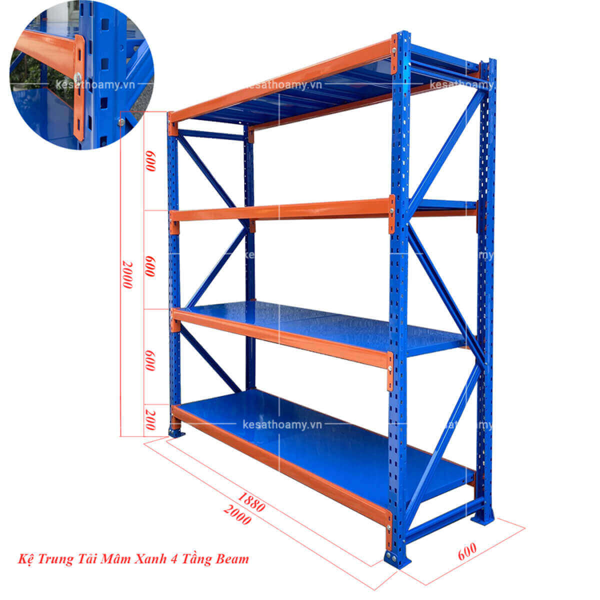 giá kệ trung tải - Hình 4