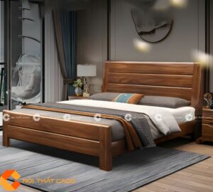 giường gỗ sồi