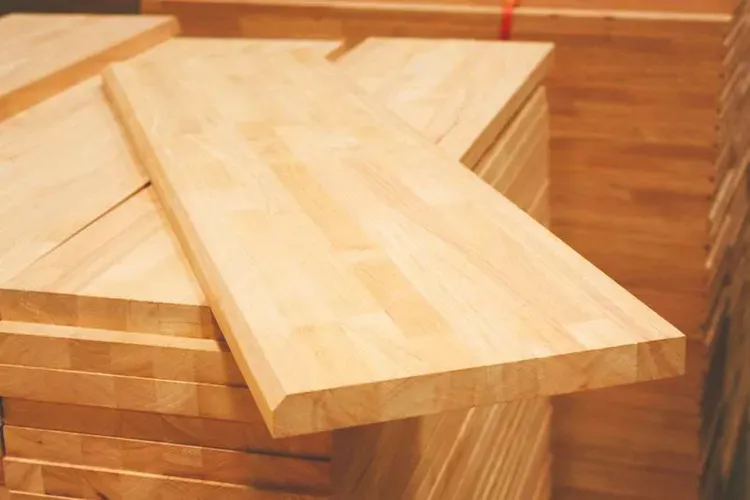 gỗ ghép thanh và gỗ tự nhiên - Hình 5