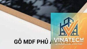 gỗ mdf phủ acrylic