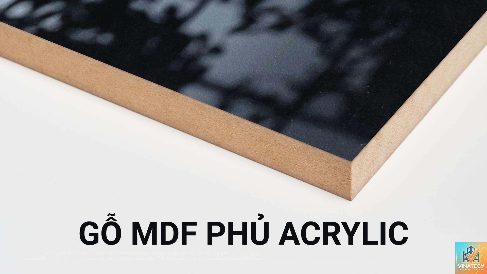 gỗ mdf phủ acrylic - Hình 1