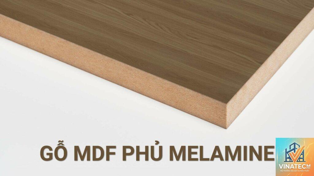 gỗ mdf phủ melamine