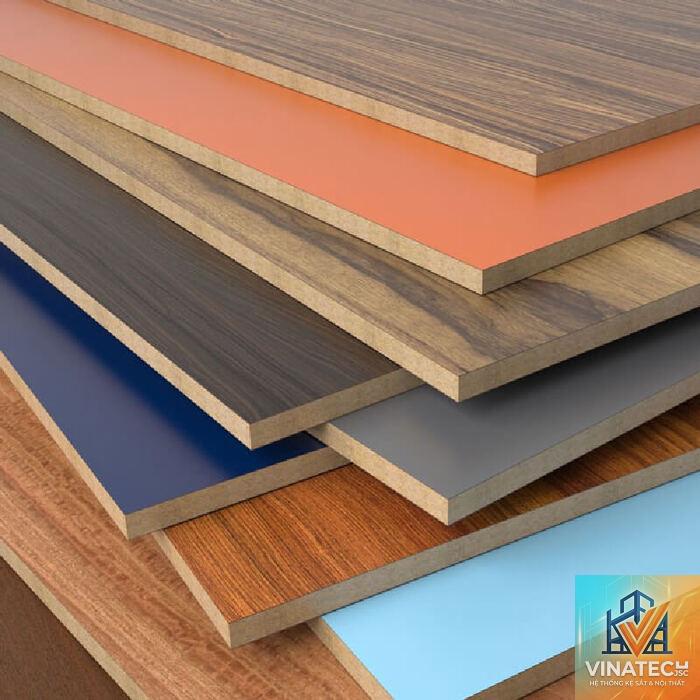 gỗ mdf phủ melamine - Hình 3