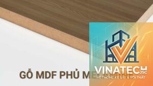 gỗ mdf phủ melamine