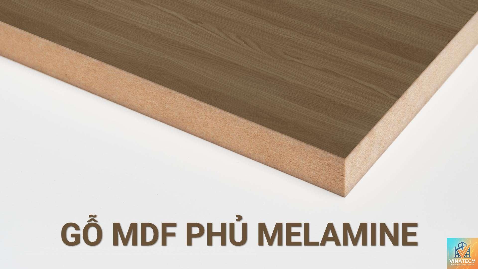 gỗ mdf phủ melamine - Hình 1