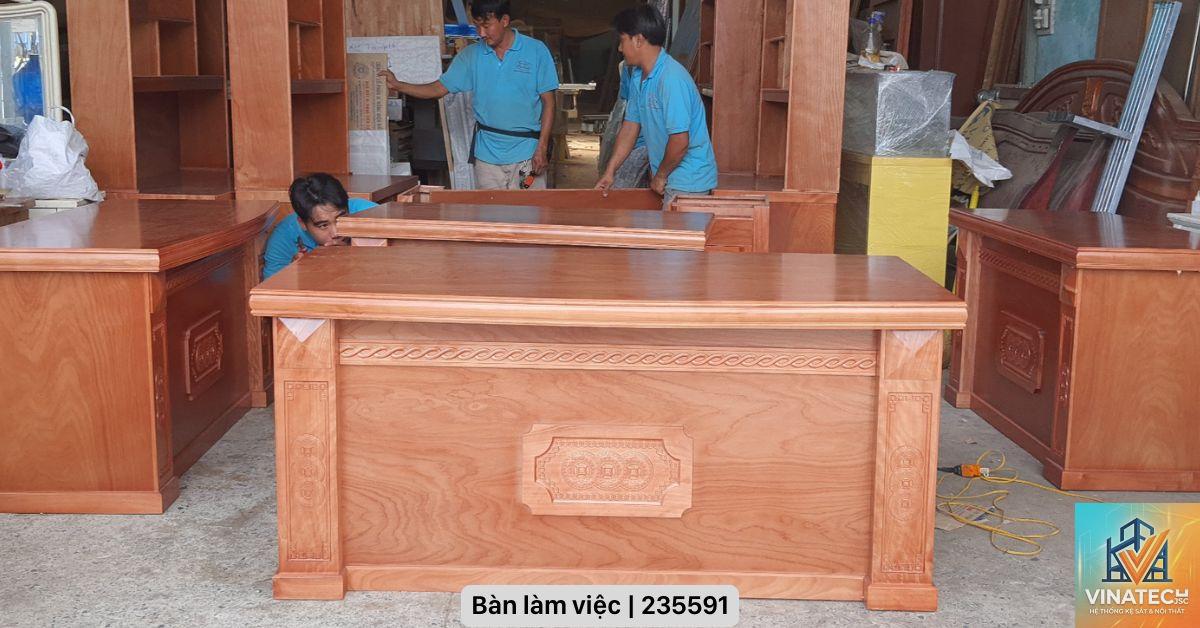 gỗ nào phù hợp làm bàn làm việc - Hình 3