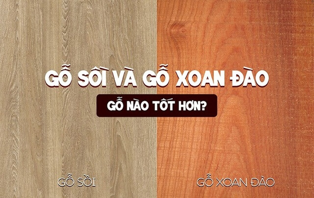 gỗ sồi và gỗ xoan đào - Hình 2