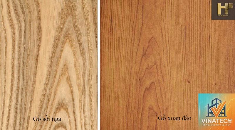 gỗ sồi và gỗ xoan đào - Hình 3