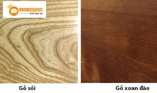 gỗ sồi và gỗ xoan đào - Hình 4