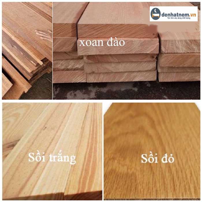 gỗ sồi và gỗ xoan đào - Hình 5