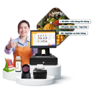 hệ thống POS cho siêu thị mini