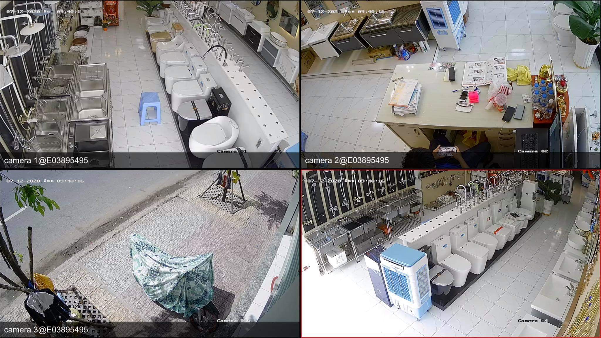 hệ thống camera an ninh cửa hàng - Hình 3
