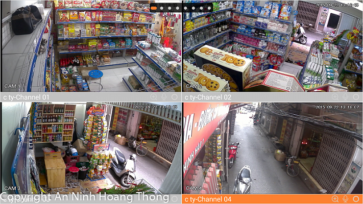 hệ thống camera cửa hàng tạp hóa - Hình 1