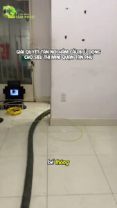 hệ thống thoát nước siêu thị mini