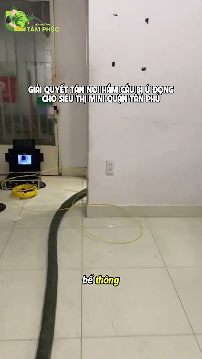 hệ thống thoát nước siêu thị mini - Hình 1