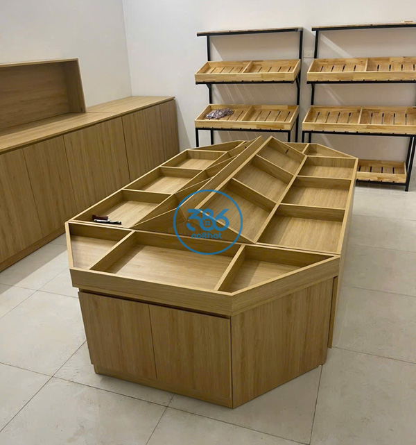 kệ đảo giữa siêu thị - Hình 3