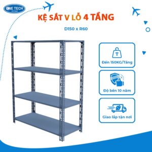 kệ sắt 150kg tầng