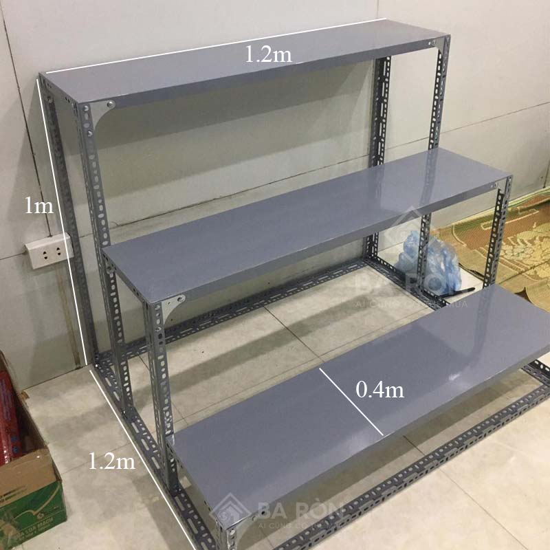 kệ sắt 3 tầng - Hình 4